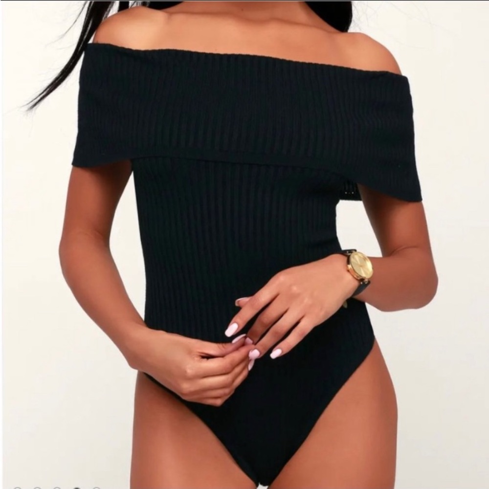 Free People Too Good Ribbed knit bodysuit